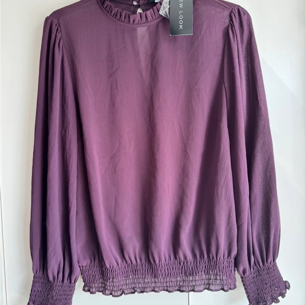 New Look Plum Blouse for Women